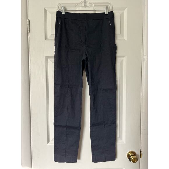 Elie Tahari Linen Blend Slacks - Size 8 - Picture 1 of 10